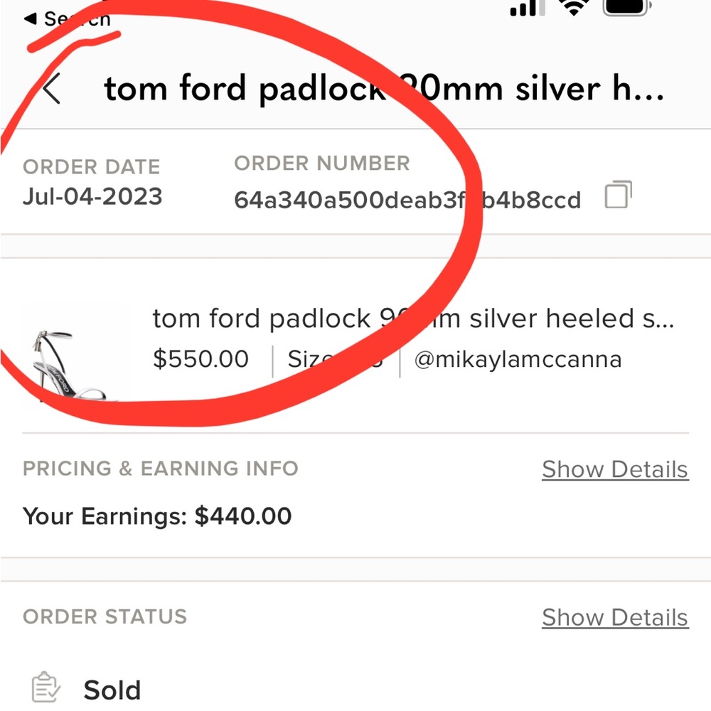 Order date verification
